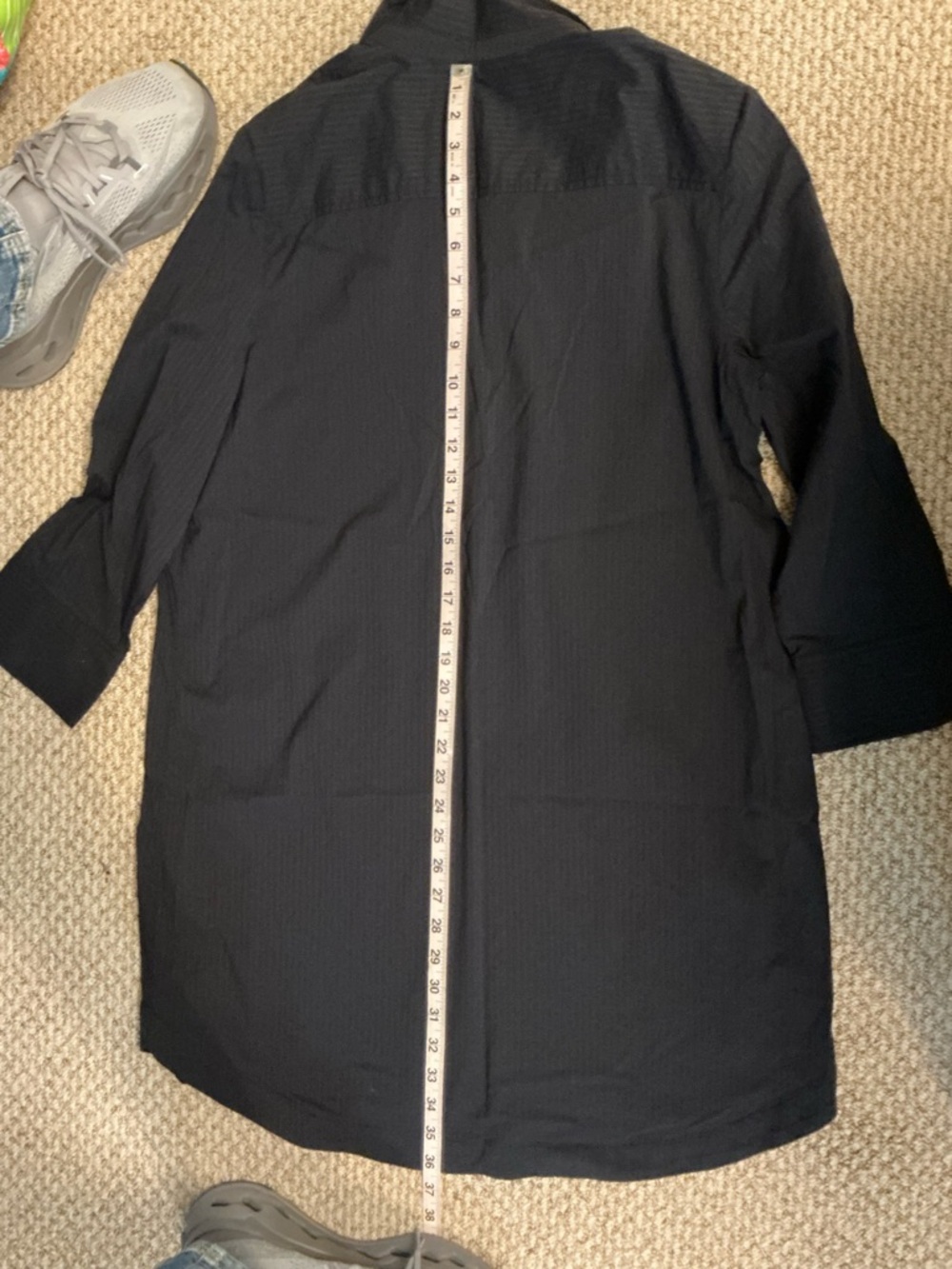 Vineyard Vines black Lucaya Performance Seersucker Dress sz large - Picture 6 of 7